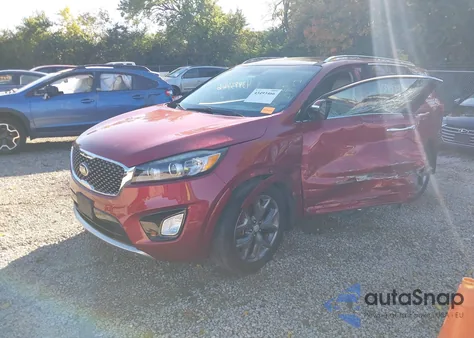 2016 Kia Sorento 3.3L Sx из США, поврежденный, VIN 5XYPK4A57GG118464